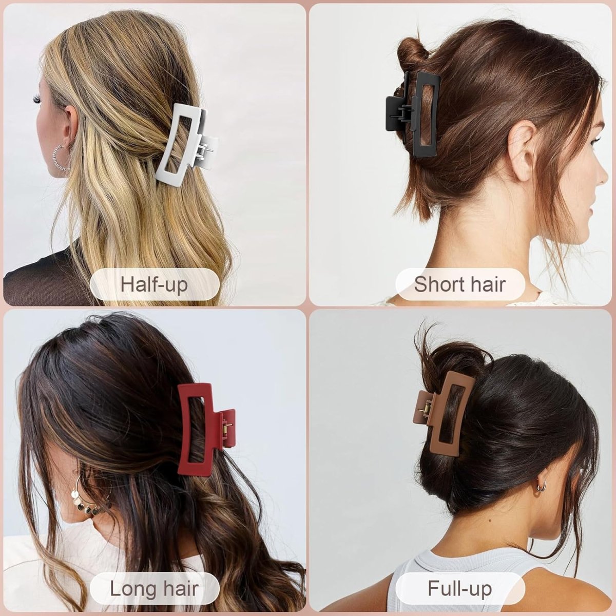 Cloud Comfort Hair Clips Collection